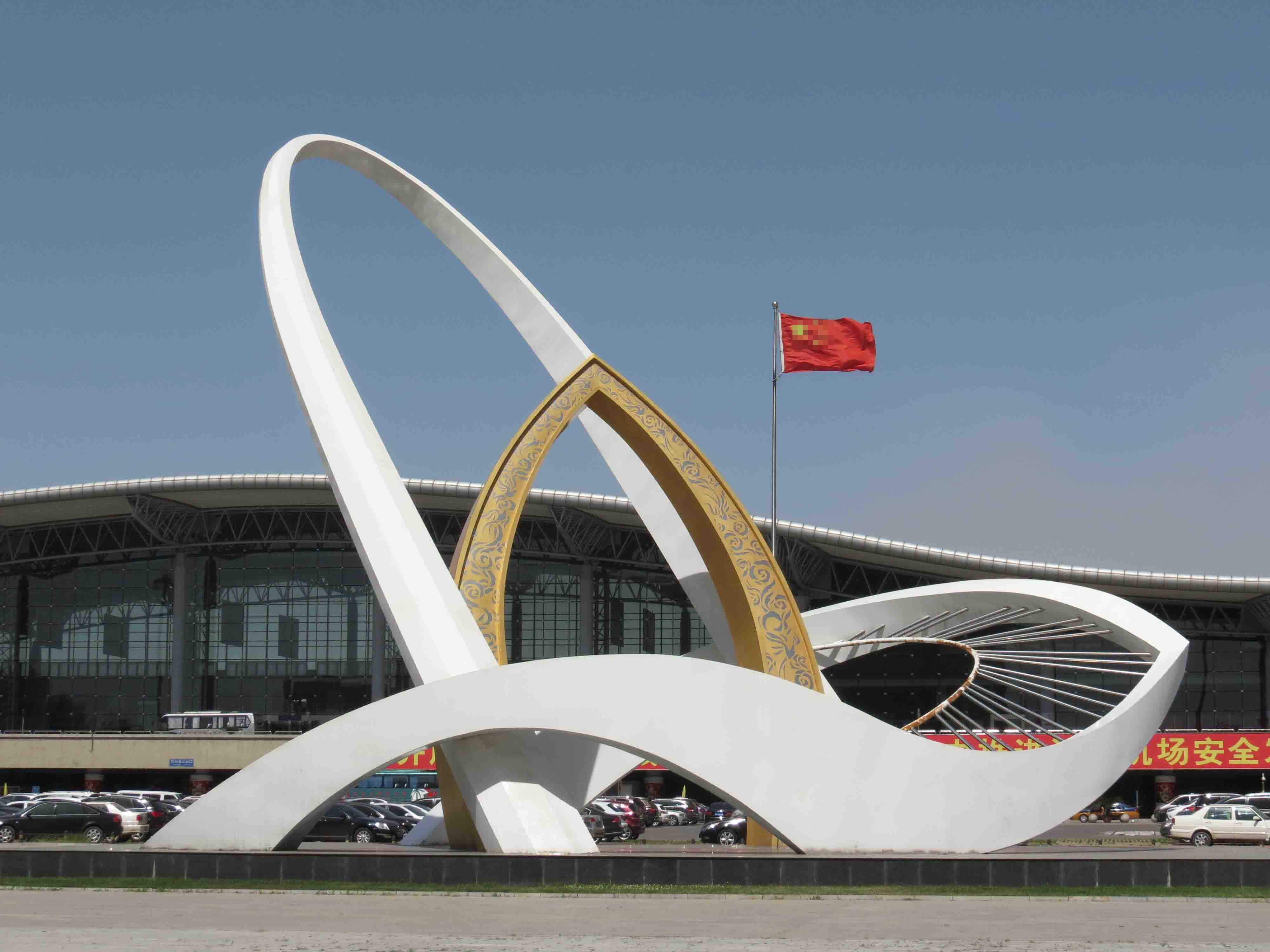 大型機場雕塑,大型廣場雕塑,機場廣場雕塑